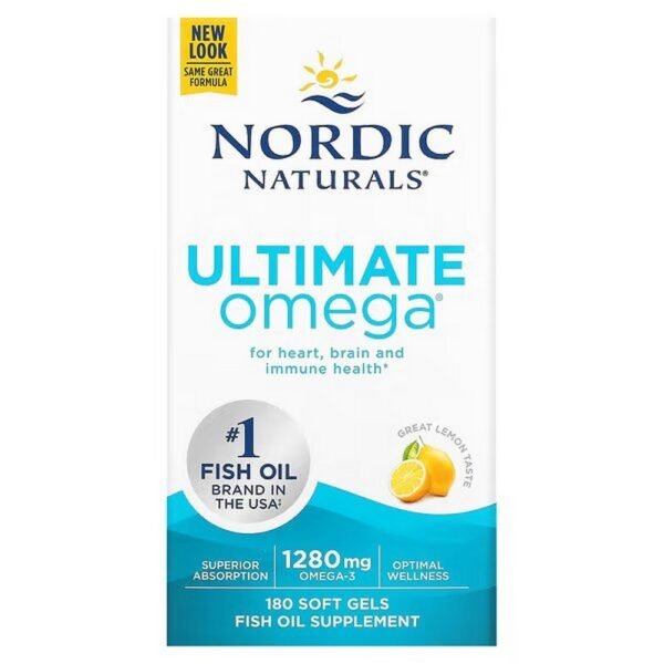 Ultimate Omega ayuda a optimizar la función inmune, respalda la salud del cerebro y respalda la salud del corazón, como se ha demostrado mediante estudios clínicos.