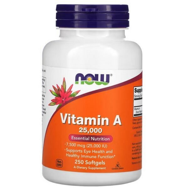 Apoya la salud ocular y la función inmune saludable.