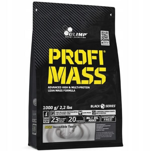 Olimp Sport Nutrition Profi Mass protein-carbohydrate supplement - 1000 g - banana - dietary supplement (OLN-PROFM-WB-1000-BA)