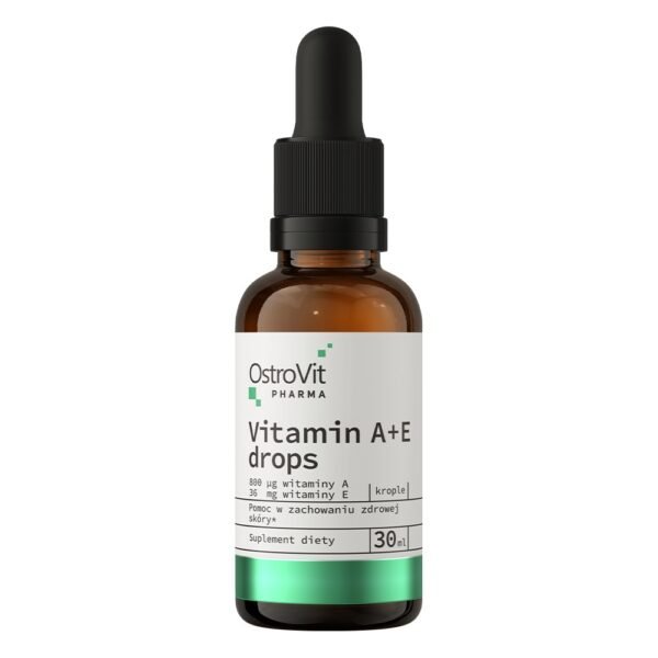 OstroVit, dietary supplement Vitamin, A+E 30 ml,suplement diety Witamina A+E krople 30 ml