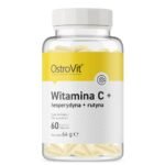 VITAMIN C - It is a strong antioxidant. It helps shorten the duration of colds. Supports collagen synthesis and facilitates wound healing.