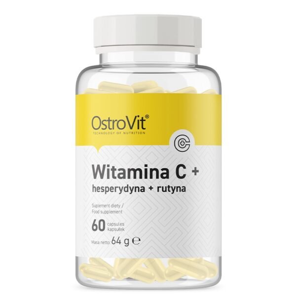 VITAMIN C - It is a strong antioxidant. It helps shorten the duration of colds. Supports collagen synthesis and facilitates wound healing.