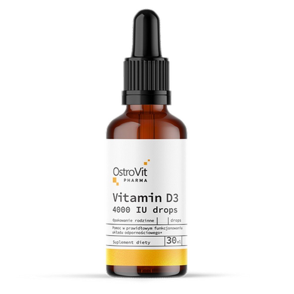 ostrovitdietary supplement vitamin d3 4000 in drops30 mlostrovit The ingredients contained in the supplement have a strong antioxidant effect and support the body's immunity.