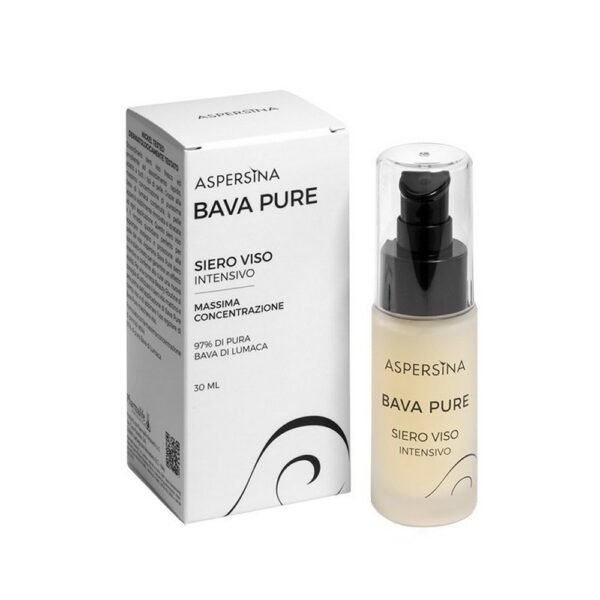 Fresh and emollient face serum with rapid absorption, suitable for all skin types, formulated with 97% snail slime.
