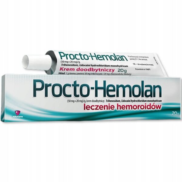 Procto-Hemolan, rectal cream, is a medicine for hemorrhoids that treats and relieves the symptoms caused by hemorrhoids