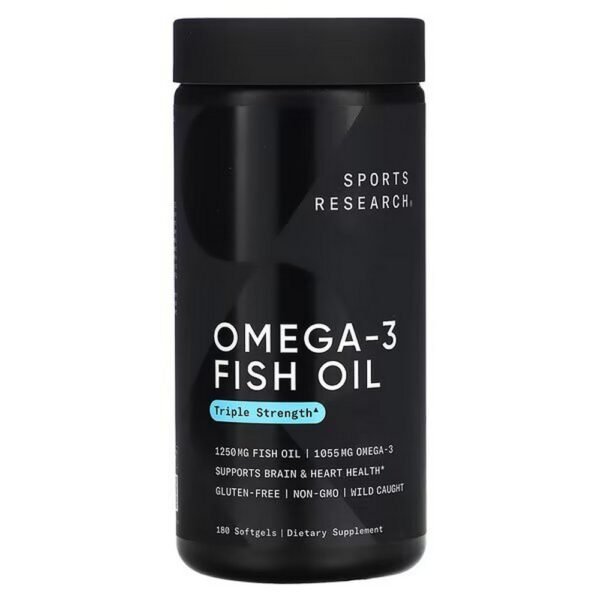 El aceite de pescado SR® Omega-3 contiene cantidades altamente concentradas de EPA y DHA en cada cápsula blanda y se deriva de pescado silvestre mediante sofisticados procesos de purificación y destilación molecular.