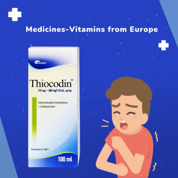 Cough relief – Thiocodin 100 ml syrup