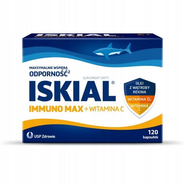 Iskial Immuno Max + Vitamin C is a food supplement that, thanks to its ingredients, supports the proper functioning of the immune system.