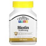 Biotin is part of the B-complex vitamins that provides support for hair, skin, & nail health.