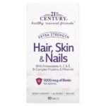 For maintaining healthy skin and hair and also promotes nail growth.