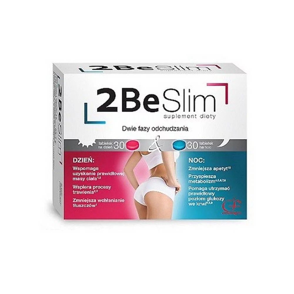 2BE SLIM, 30 PER DAY + 30 PER NIGHT