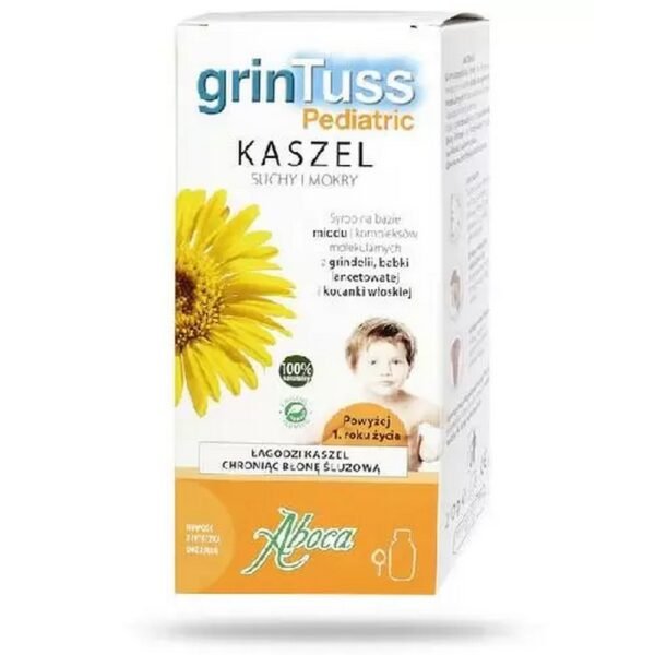 Grintuss is a product based on honey and molecular complexes, which has a protective and, as a result, soothing effect on the upper respiratory tract.