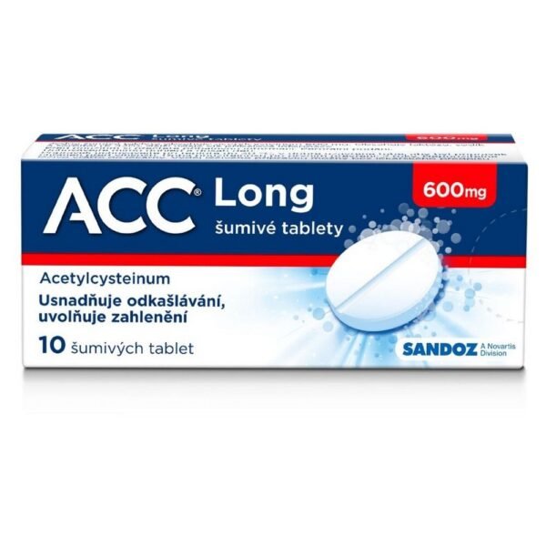 ACC® Long 600 mg for wet cough with a pleasant blackberry aroma.