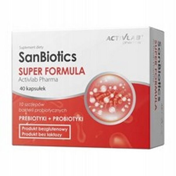 It can be continued for 14 days after stopping antibiotics to provide ongoing support.