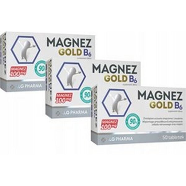 The most important properties of Alg Pharma Magnesium Gold B6 50 tablets: