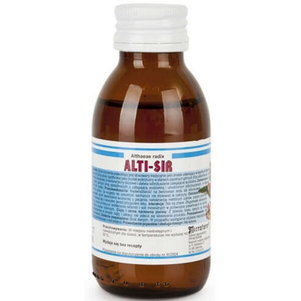 Action of Alti-Sir marshmallow syrup: