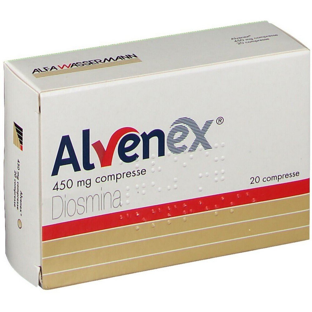 alvenex 450mg 20 tablets Tipo de producto - Tabletas para venas
