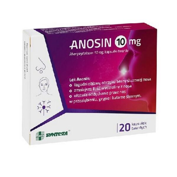 Temporary relief of symptoms of swelling of the nasal mucosa occurring in colds, flu or allergic rhinitis (hay fever).