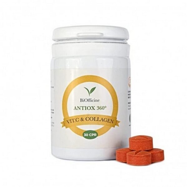 Vitamin C contributes to the normal function of collagen for the normal function of bones, cartilage and skin.