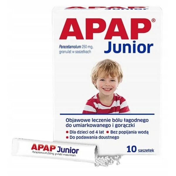 The medicine contains paracetamol, which is an analgesic and also has an antipyretic effect.
