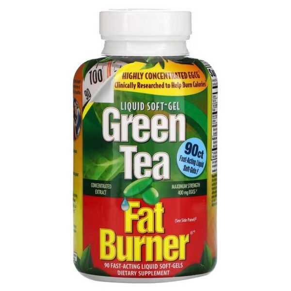 Applied Nutrition, Green Tea Fat Burner, Green Tea Fat Burner increases your calorie burn in fast-acting liquid softgels.