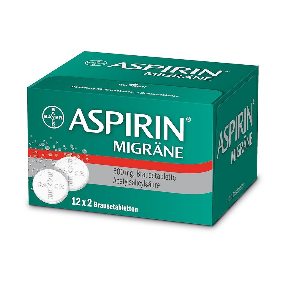aspirin migraine effervescent tablets 24 Medicamento antiinflamatorio no esteroideo con efectos analgésicos, antipiréticos y antiinflamatorios.