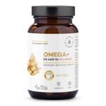 DHA affects the proper development of the brain, nerves and eyes in fetuses and children and supports brain functioning. Eicosapentaenoic acid helps achieve normal levels of triglycerides in the blood.