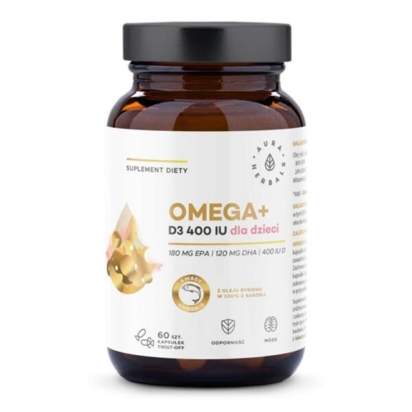 DHA affects the proper development of the brain, nerves and eyes in fetuses and children and supports brain functioning. Eicosapentaenoic acid helps achieve normal levels of triglycerides in the blood.