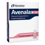 Avenalax glycerol suppositories 1g is a medicinal product used in constipation as a mild laxative.