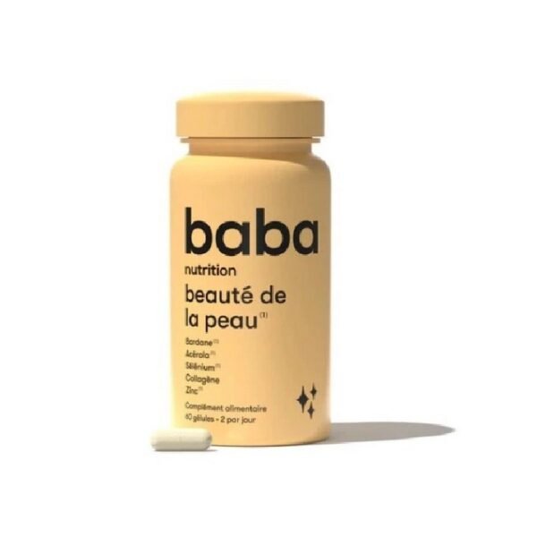 Reveal your natural beauty with Baba Nutrition Beauty of the Skin - 60 Capsules. Order Baba Nutrition Beauty of the Skin 60 Capsules in our organic pharmacy, Comment on advice for use and dosage with our partner Avis checked after your purchase.