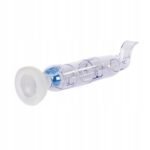 The Babyhaler inhalation chamber is intended for children who need to administer medications by inhalation in the form of pressurized inhalation aerosols.