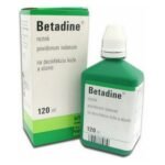 BETADINE solution is intended for local disinfection of skin and mucous membranes. Destroys most bacteria, viruses and fungi.