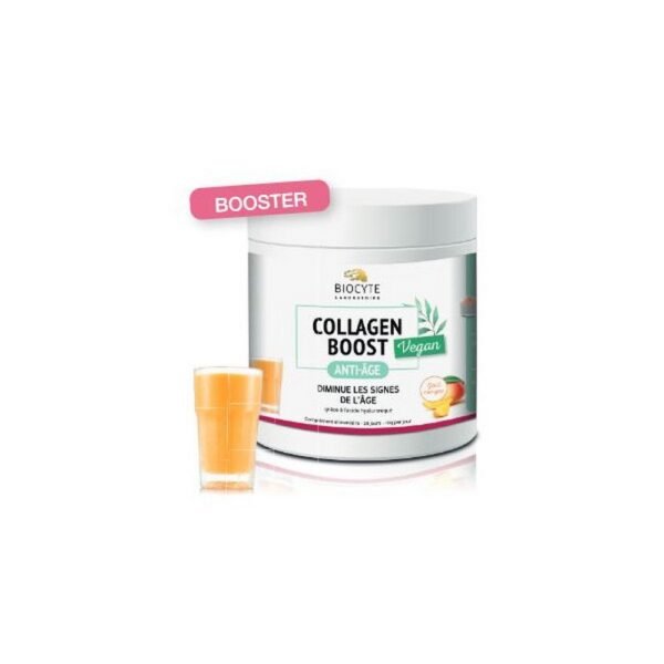 Biocyte Collagen Boost Vegan 280g allows you to find plumper and more radiant skin.