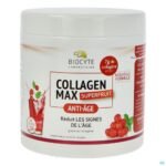 Biocyte COLLAGEN MAX SUPERFRUITS Collagen in powder form in our organic pharmacy, Write your own review on how-to advice and dosage with our partner reviews checked after your purchase.