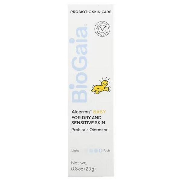 Aldermis is moisturizing, hypoallergenic and ideal for dry and sensitive skin.