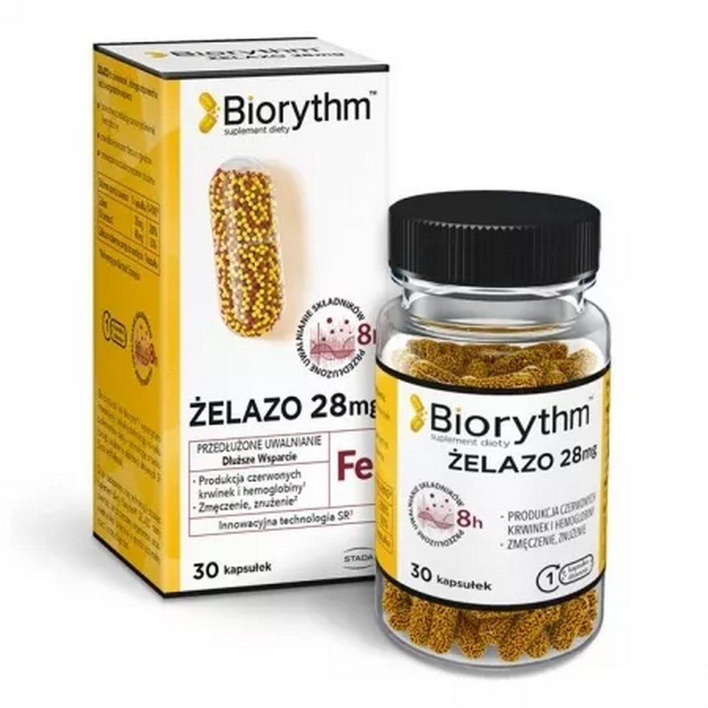 biorythm iron 30 capsules Биоритм Железо – биологически активная добавка, позволяющая восполнить уровень железа в организме.