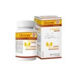 Uroner D capsules (Pack: 60) are a dietary supplement supporting the functioning of the urinary tract, based on the natural sugar D-mannose.