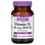 Bluebonnet Nutrition, Vitamin D3 for bone and immune health.