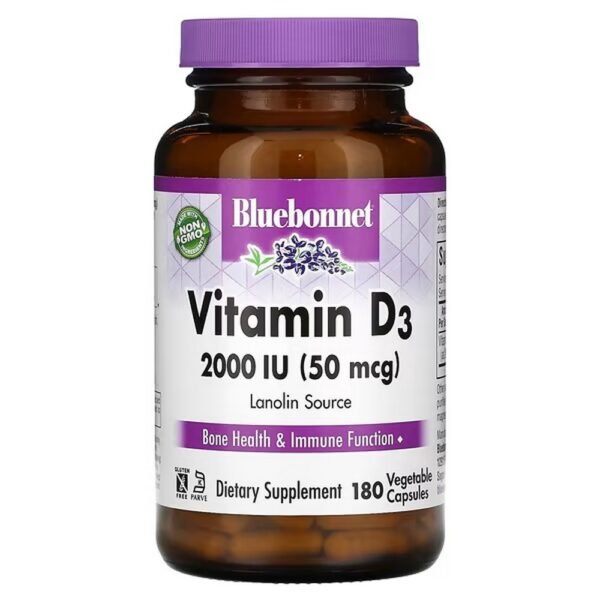 Supports strong healthy bones and immune function.
