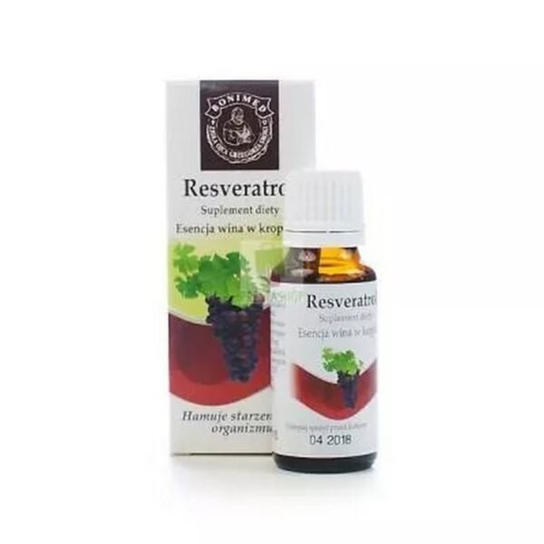 Due to the content of grape skin extract, the preparation supports the body in defending against free radicals, which are believed to be the cause of cardiovascular diseases and cancer.