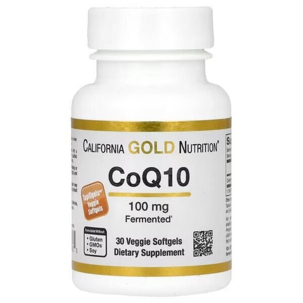 Coenzyme Q10 (CoQ10) acts as an antioxidant and helps protect the body from harmful particles.