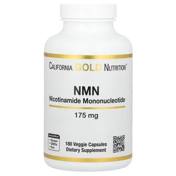 California Gold Nutrition, NMN, NMN Supplement promotes NAD+ functions and cellular health.
