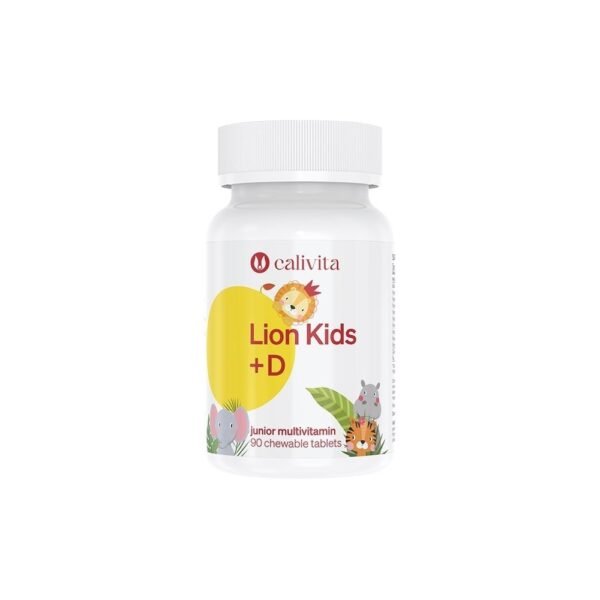 Multivitamin Lion Kids + D is a wealth of nutrients necessary for health and proper development. The composition includes, among others: