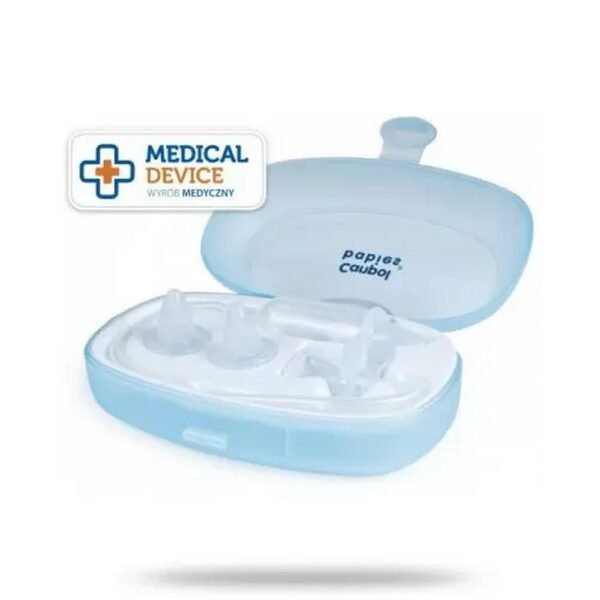 Canpol Babies nasal aspirator is a medical device that allows the removal of excess secretions.