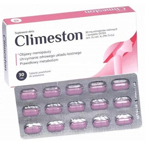 Red clover extract, standardized to the content of isoflavones, helps women cope with the symptoms of menopause, i.e