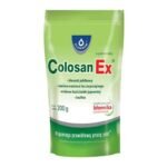 A dietary supplement containing a combination of plant ingredients of ground flax seeds, plantain husk, apple fiber and inulin. The product is intended for adults and children over 12 years of age.
