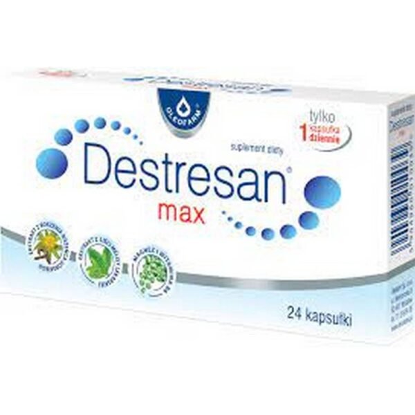 Destresan max, peace of mind and body, capsules, 24