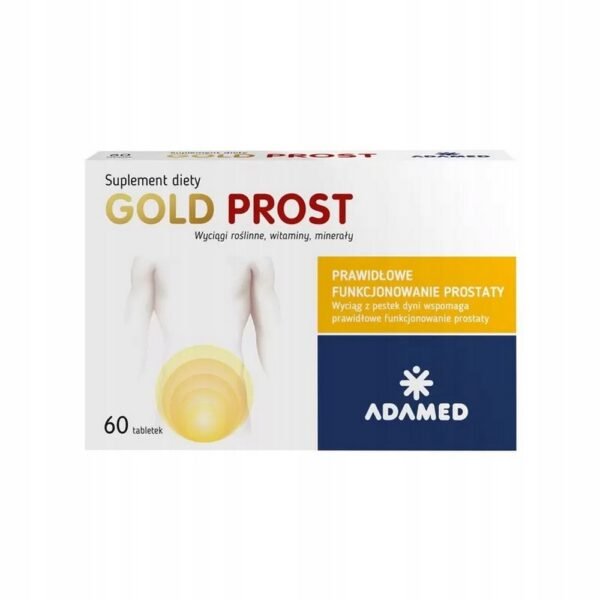 Gold Prost contains a specially selected set of ingredients that have a positive effect on the quality of life of men over 40, including the proper functioning of the prostate.