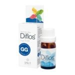 Diflos® is a dietary supplement in the form of an oral suspension, manufactured using a unique microencapsulation technology, containing live bacteria of the Lactobacillus rhamnosus GG strain (ATCC 53103).