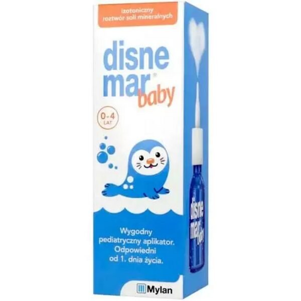 Disnemar baby physiological intranasal solution - a medical device intended for use from the first day of life, which supports daily nasal hygiene in infants, children and adults.